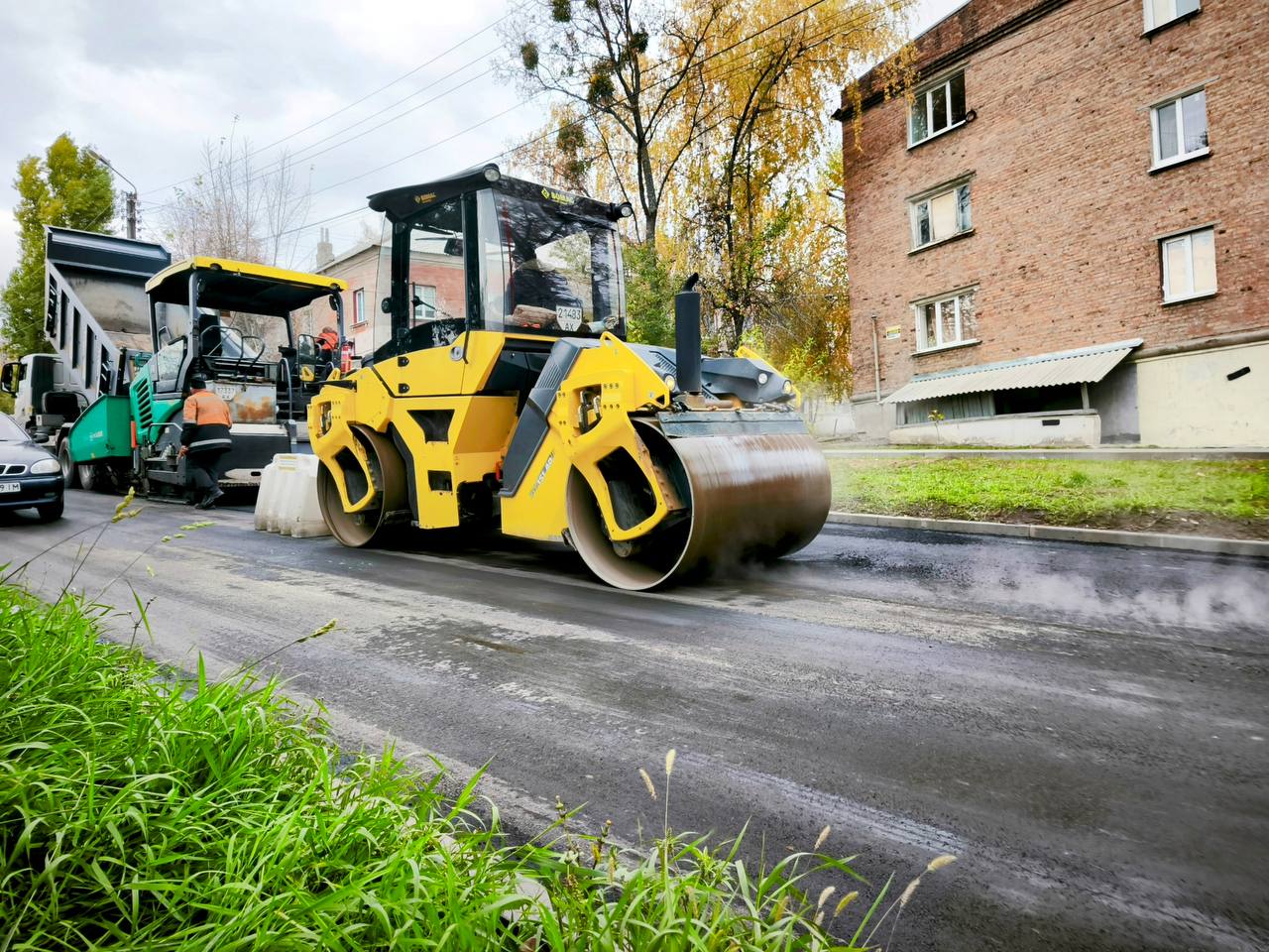 Ремонт дорожнього покриття у Харкові