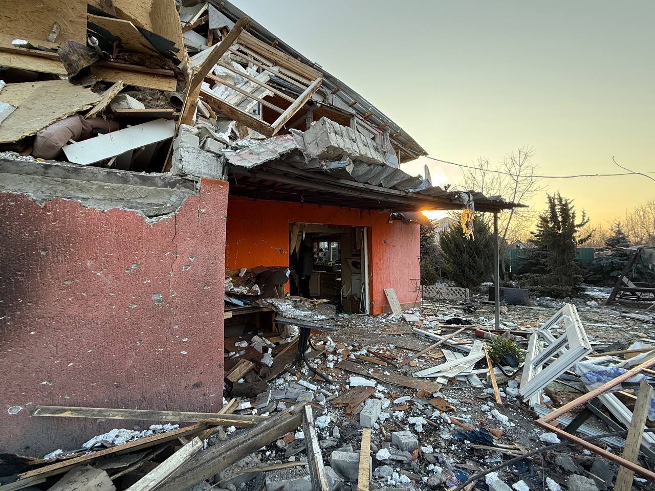 Ворог атакував Ізюм дронами Shahed