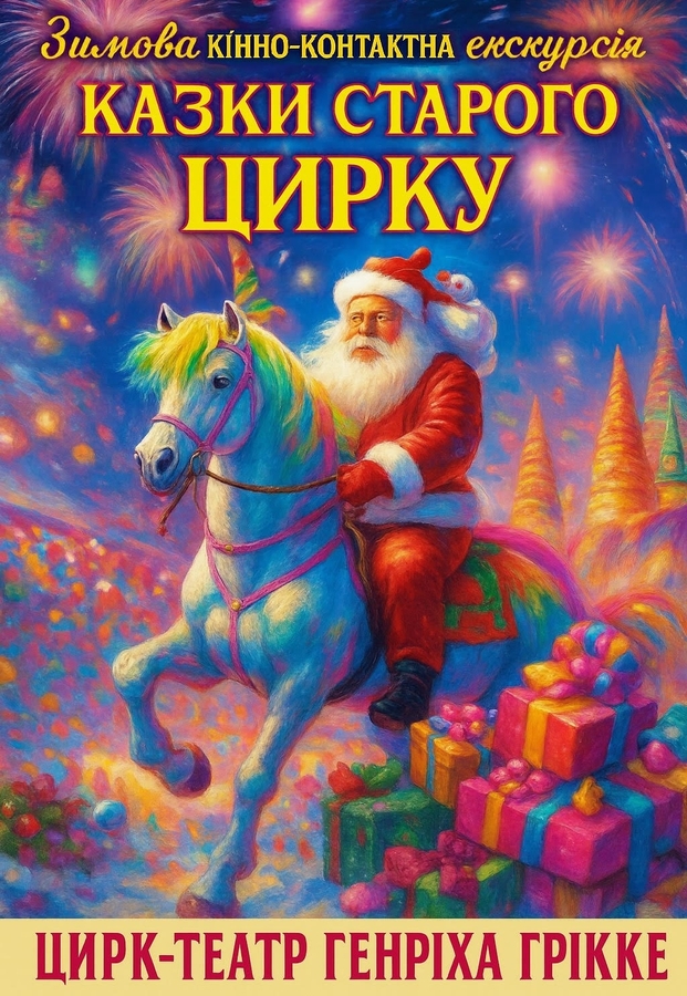 Кінно-контактна екскурсія &laquo;Казки Старого цирку&raquo;
