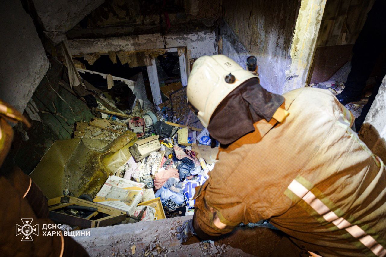 Вибух у багатоповерхівці Харкова