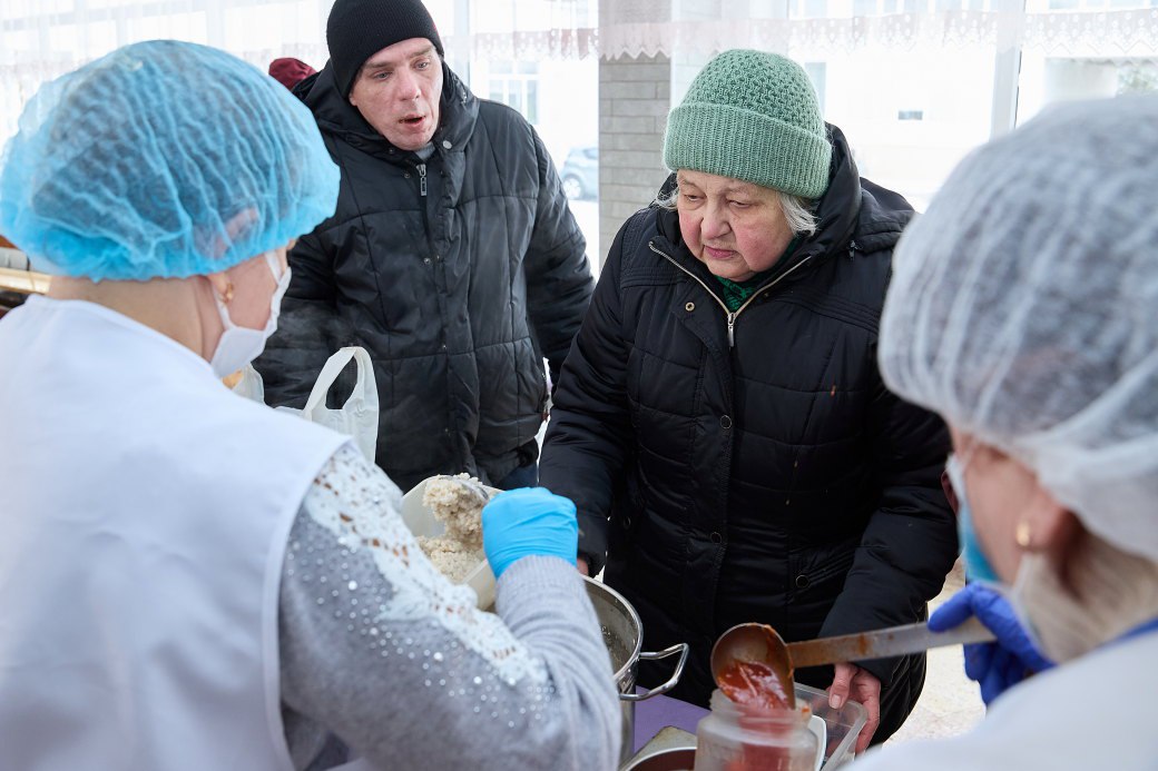 Безкоштовне гаряче харчування