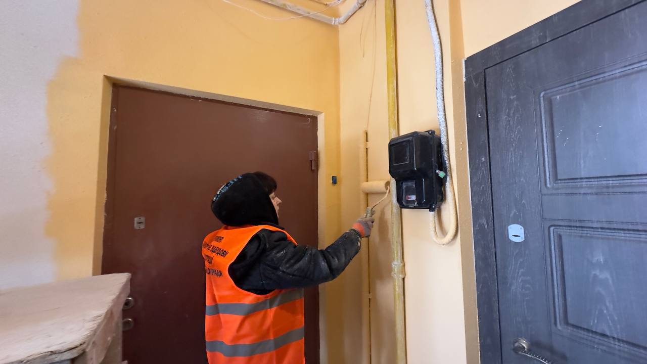 У Харкові відновлюють житловий будинок