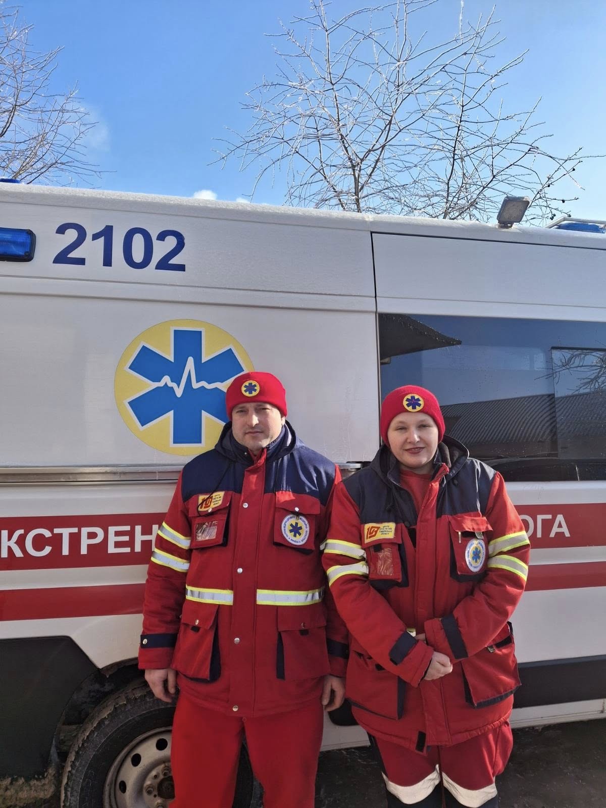 Бригада №2102: парамедик Бережна Марина, ЕМТ Світличний Микола