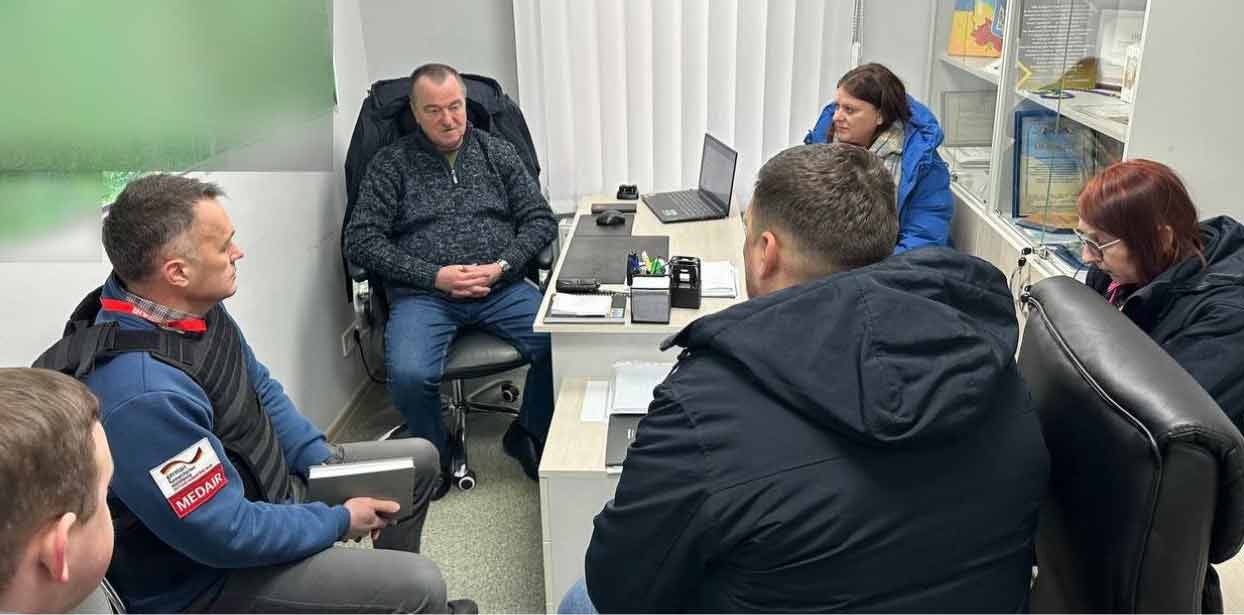 Консультації керівництва Циркунівської громади з командою Medair