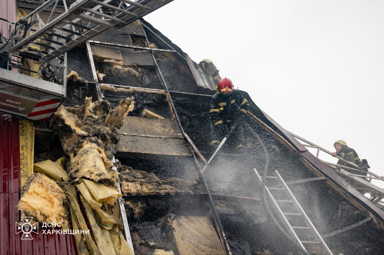Пожежа в Харкові 13 лютого