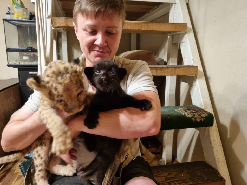 Наталя Попова-Центр порятунку диких тварин