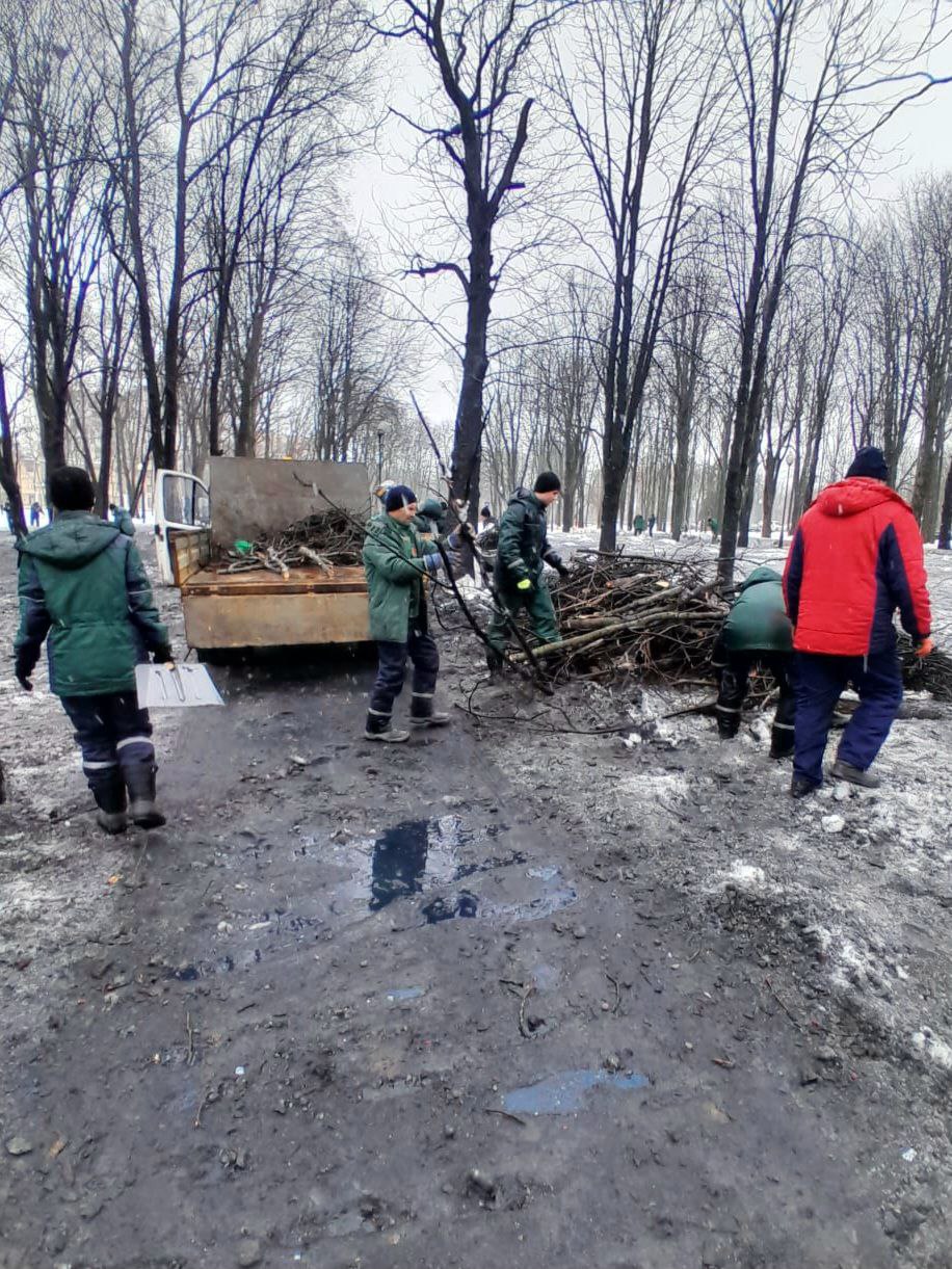 Ракетний удар по Центральному парку