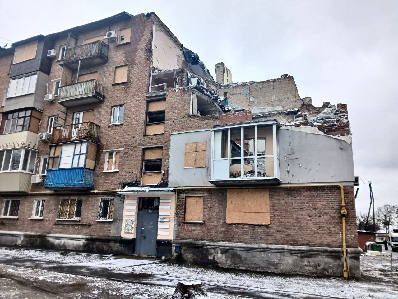 Руйнування унаслідок обстрілу