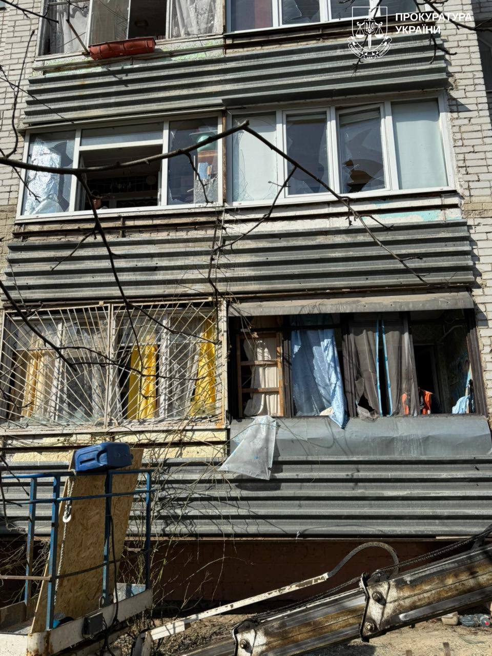 Наслідки удару дрона