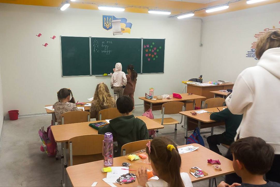 У Балаклії відкрили підземну школу