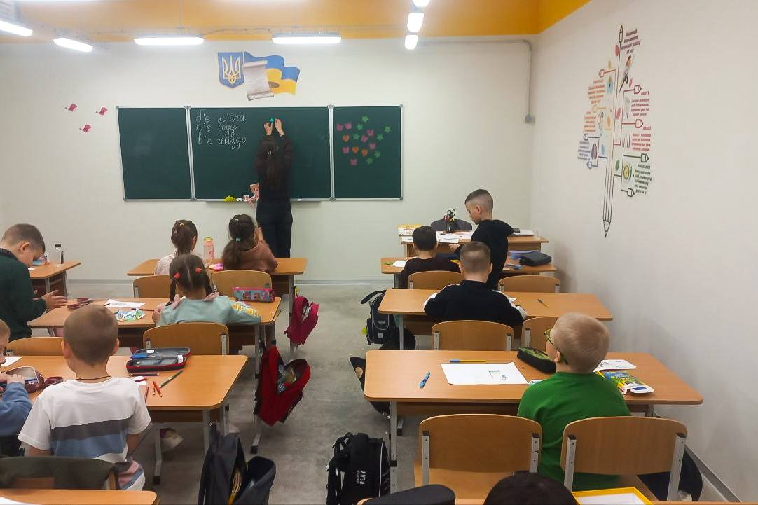 У Балаклії відкрили підземну школу