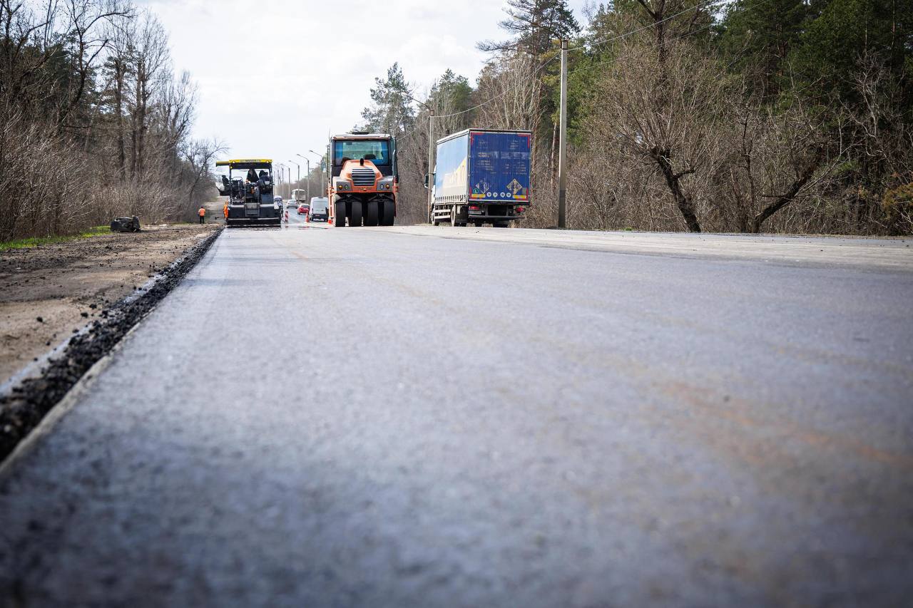 На Харківщині активно ремонтують дороги