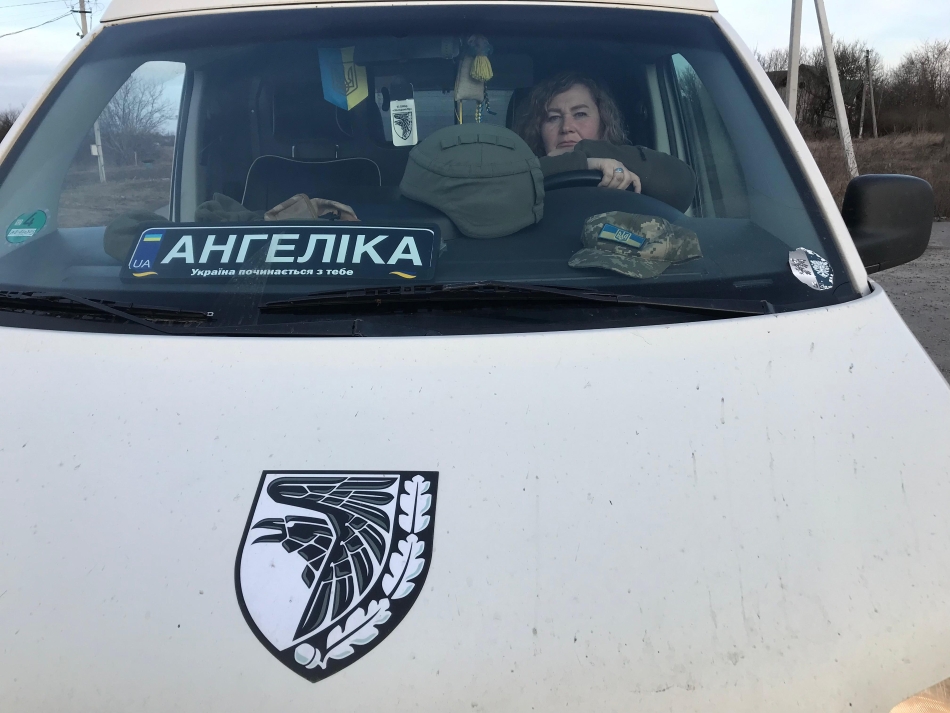 Волонтерка Ганна Безверха-Краснокутськ