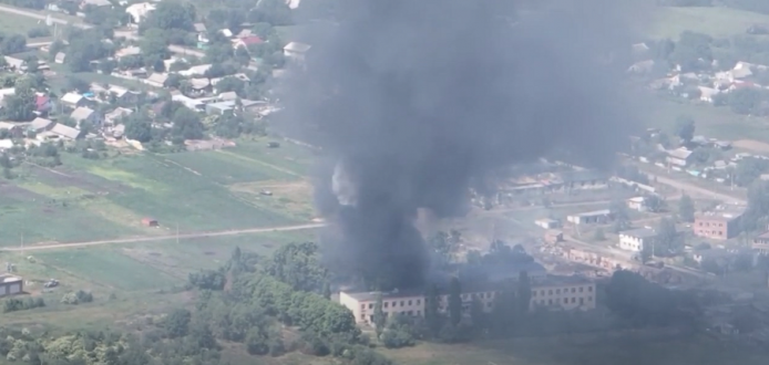 Скріншот з відео Національної гвардії України