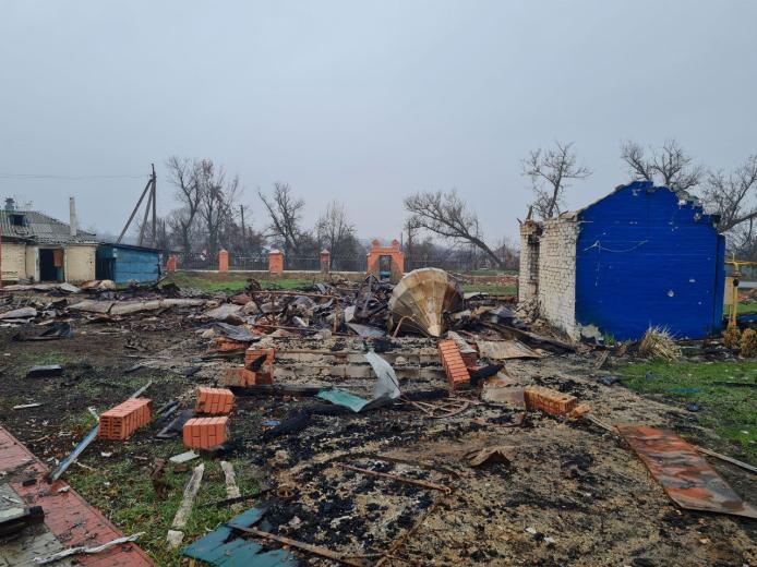 Фото: зруйнована церква в селі Курилівка