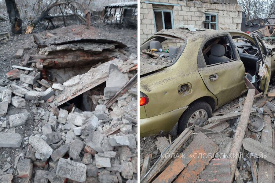 Фото обстрілу Нечволодівки Куп'янського району