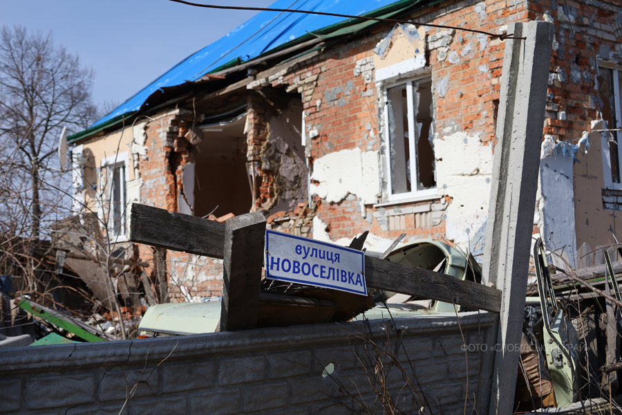 Зруйноване житло у селі Цупівка